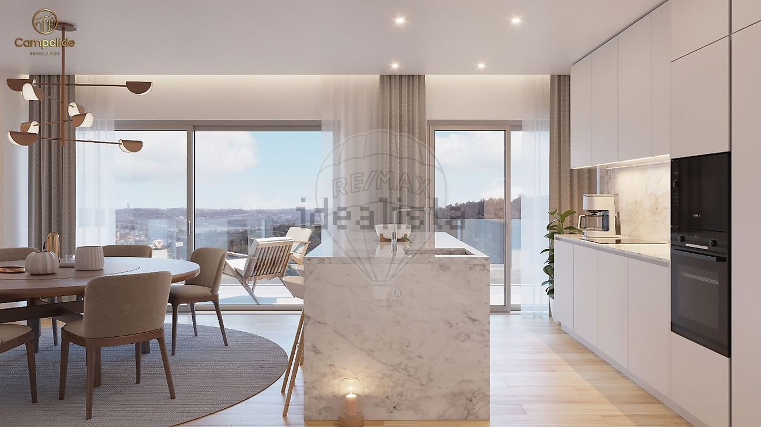 公寓 t3出售在Rua Vila Santos, 15 - 客厅