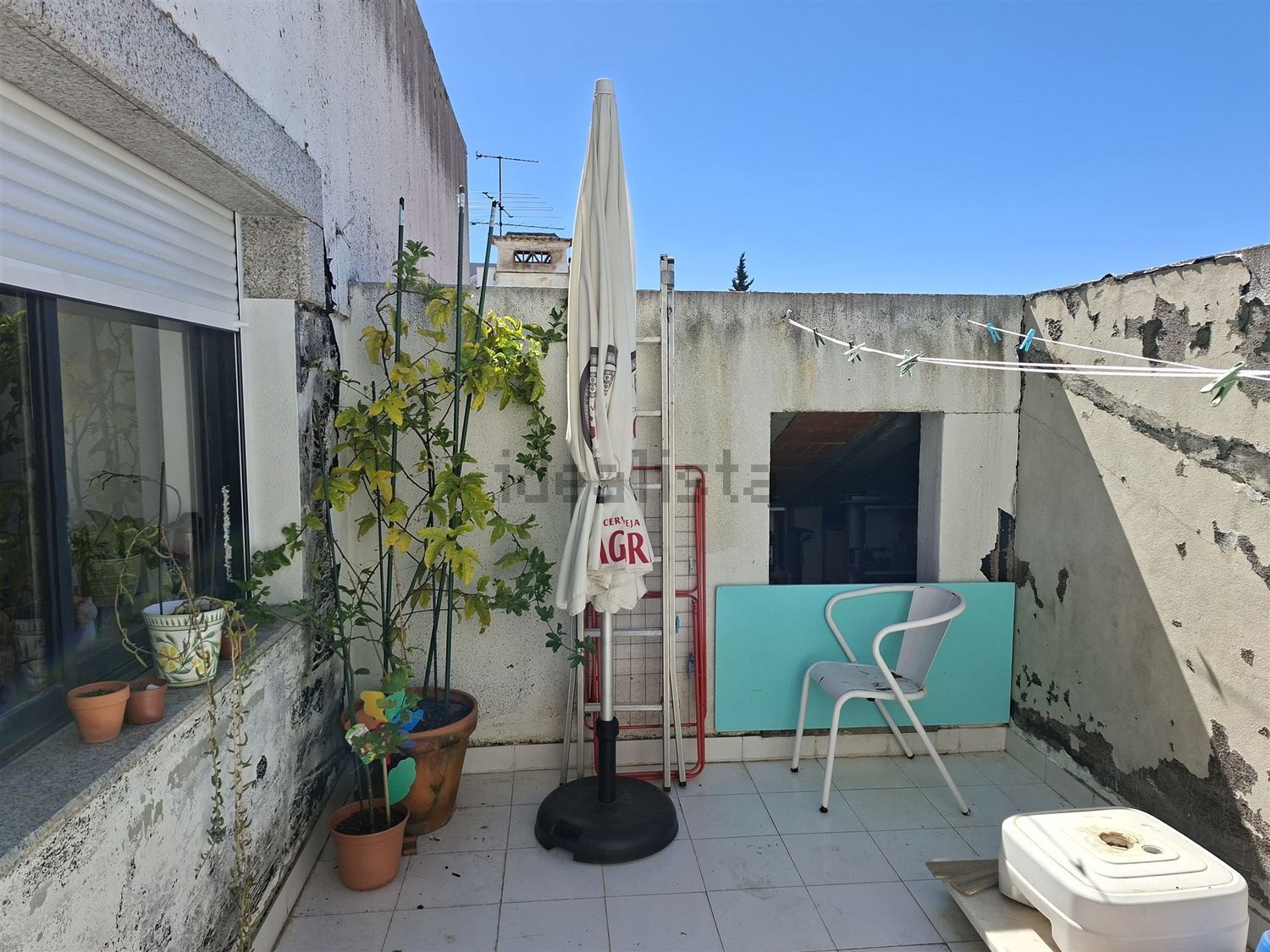 公寓 t2出售在Rua do Montepio Abrantino Es - 院子