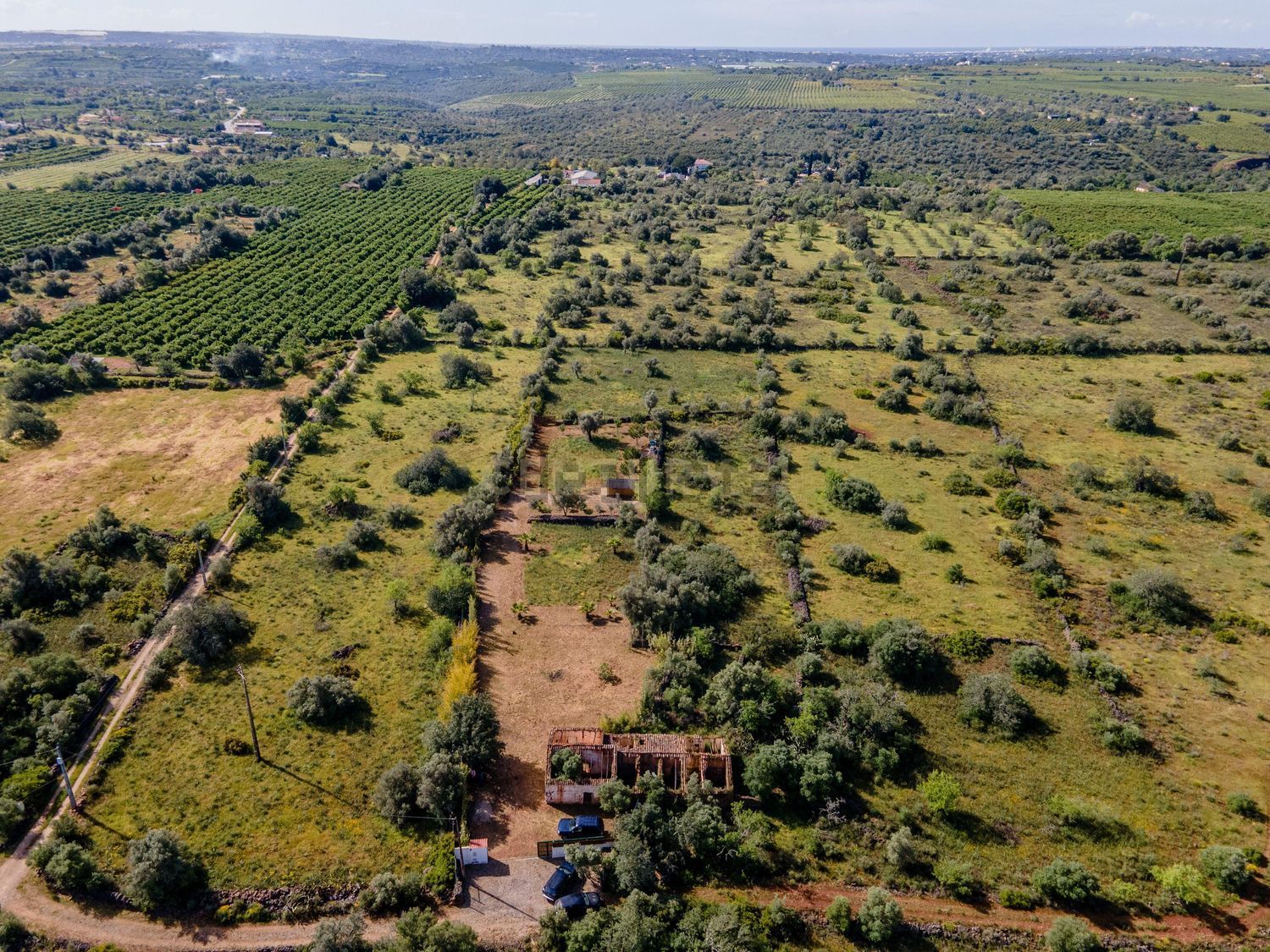 小楼房或独栋别墅出售Aivados e Fontes, Alcantarilha, Portugal - 视线