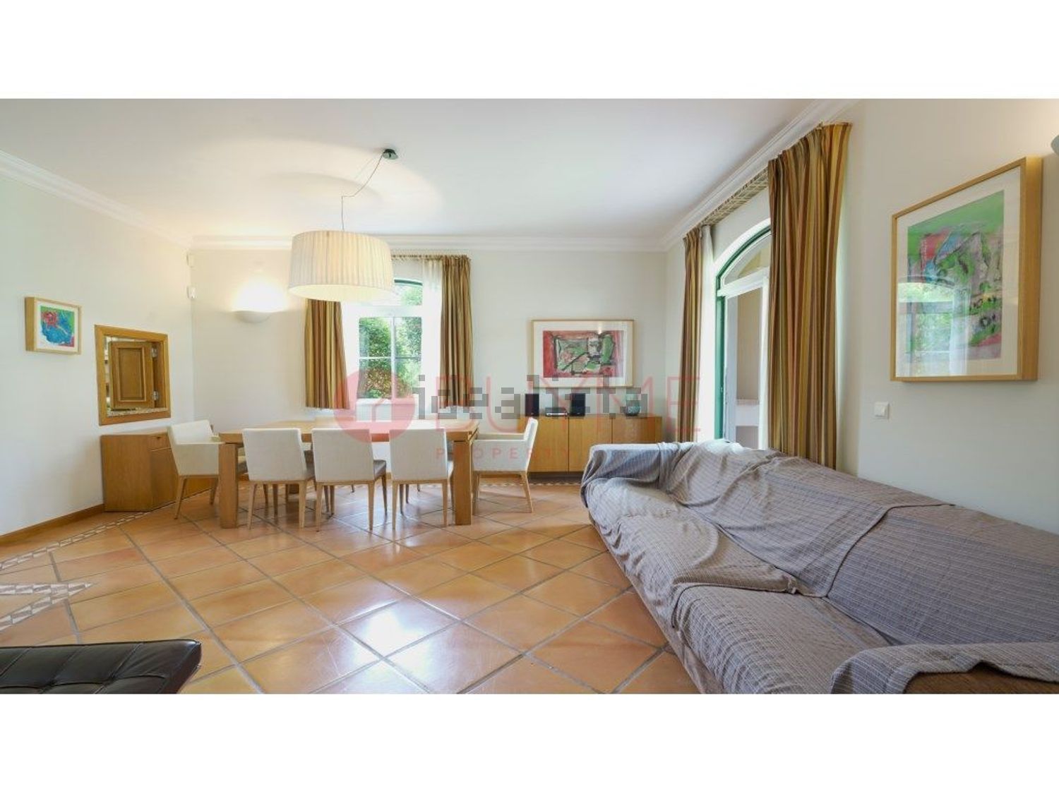 出租小楼房或独栋别墅在Quinta do Lago - Pinheiros Altos - 客厅