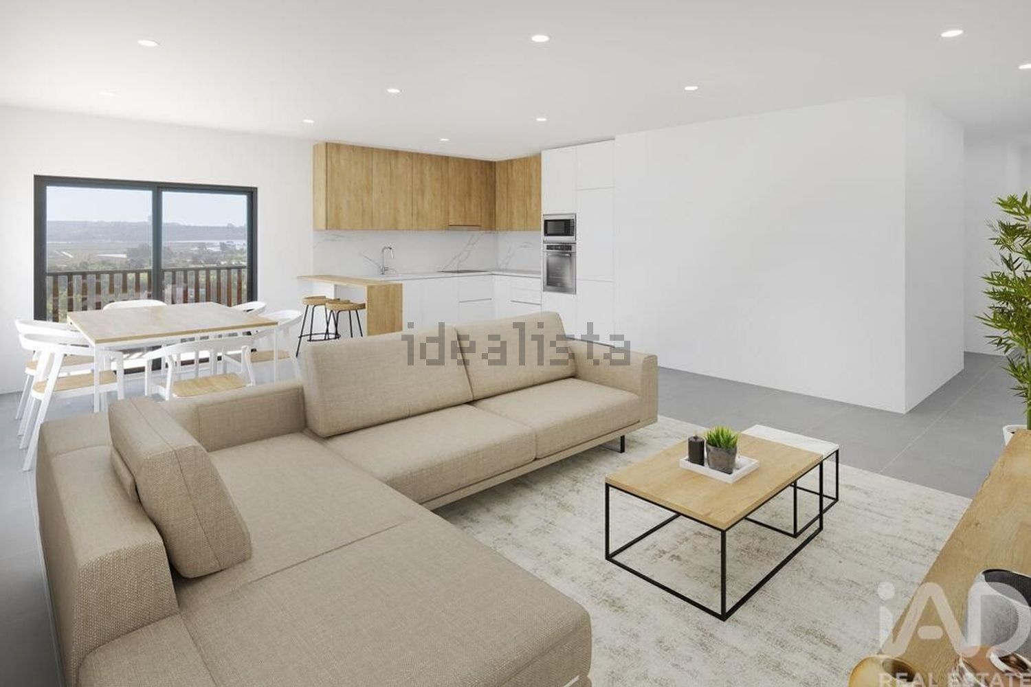 公寓 t3出售在Centro da Vila - 客厅