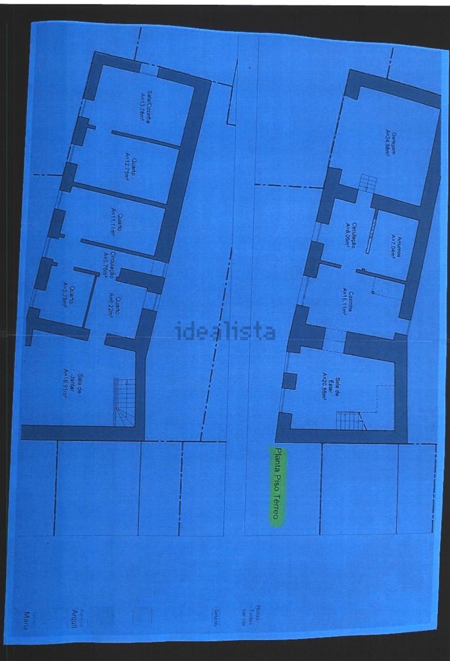 宫殿出售在Rua do Comércio, 30 - 平面图