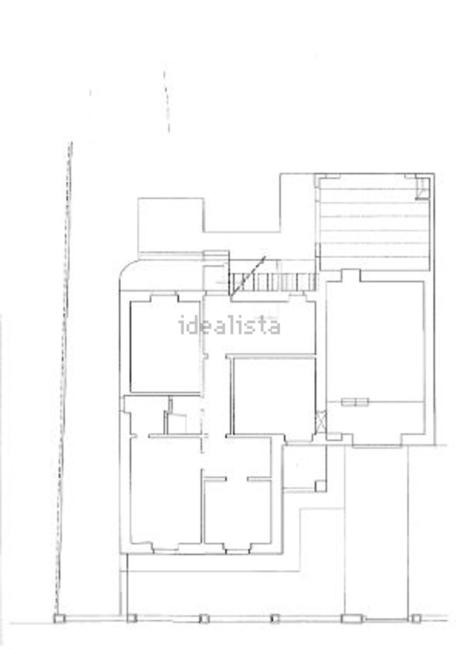 小楼房或独栋别墅出售在Rua de Faro - 平面图