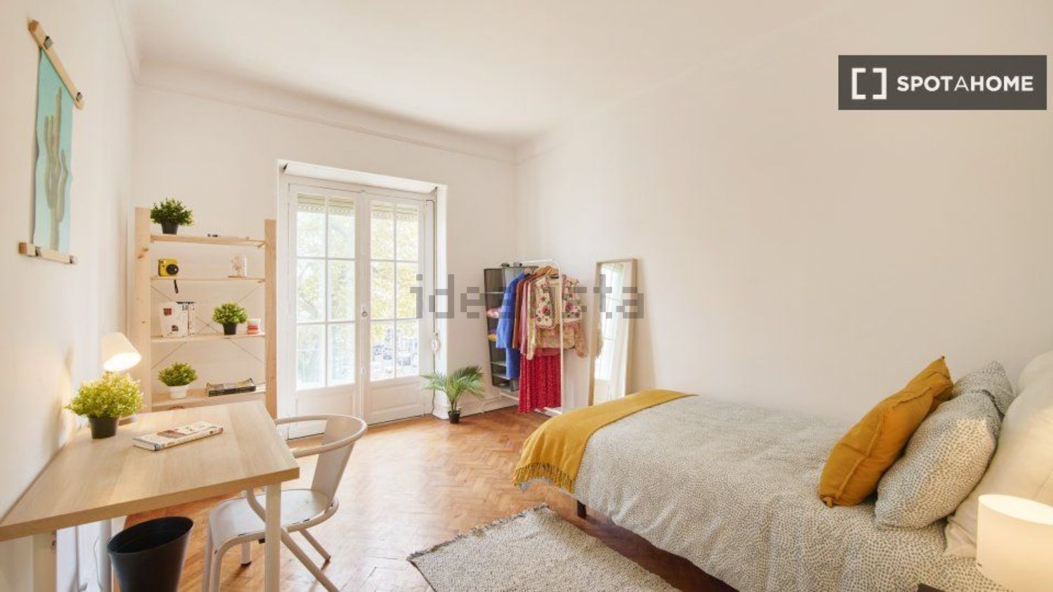 出租房间在Rua Luís Augusto Palmeirim - 卧室