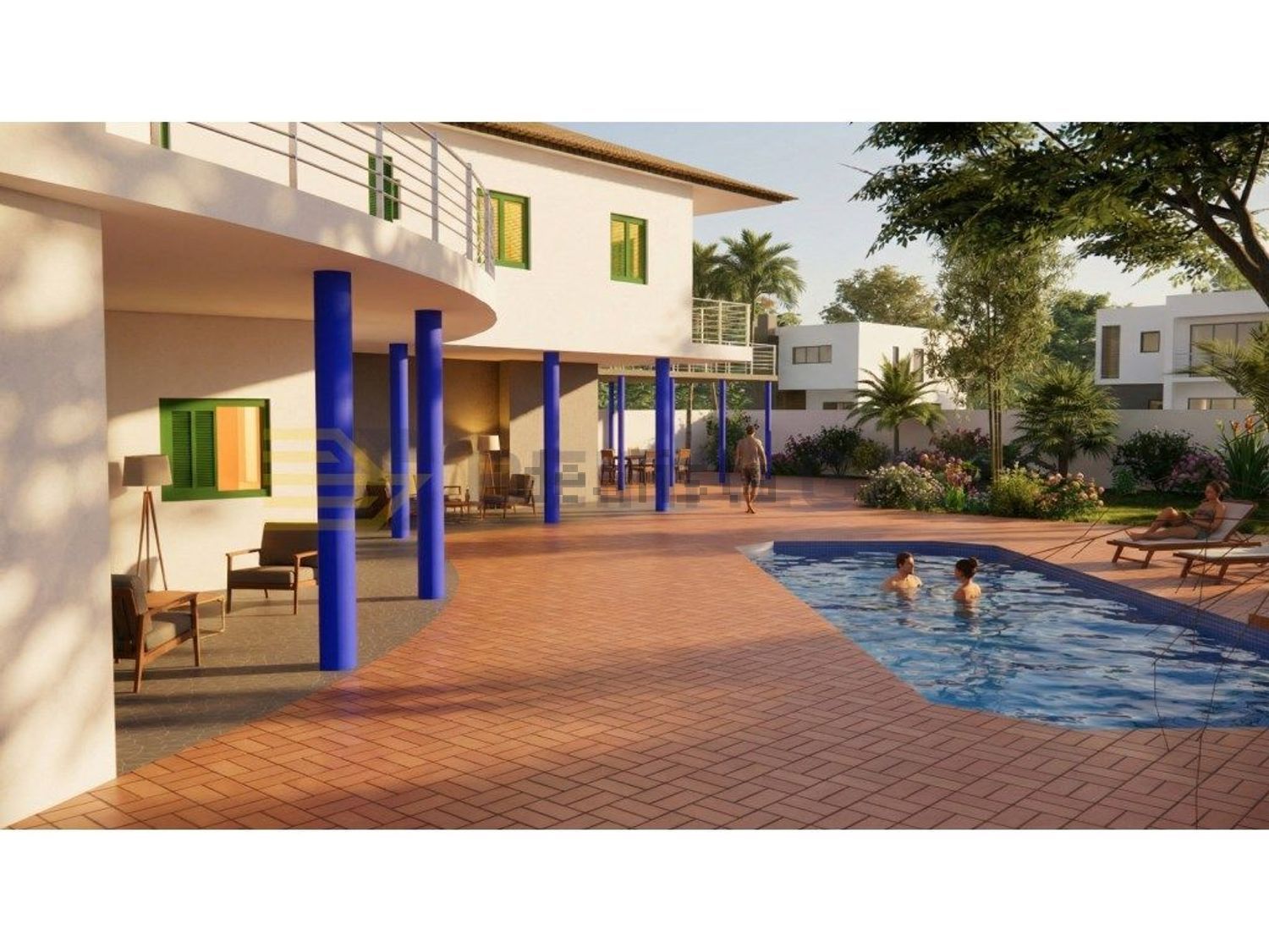 小楼房或独栋别墅出售在Quinta do Sobral - São Bartolomeu - 游泳池