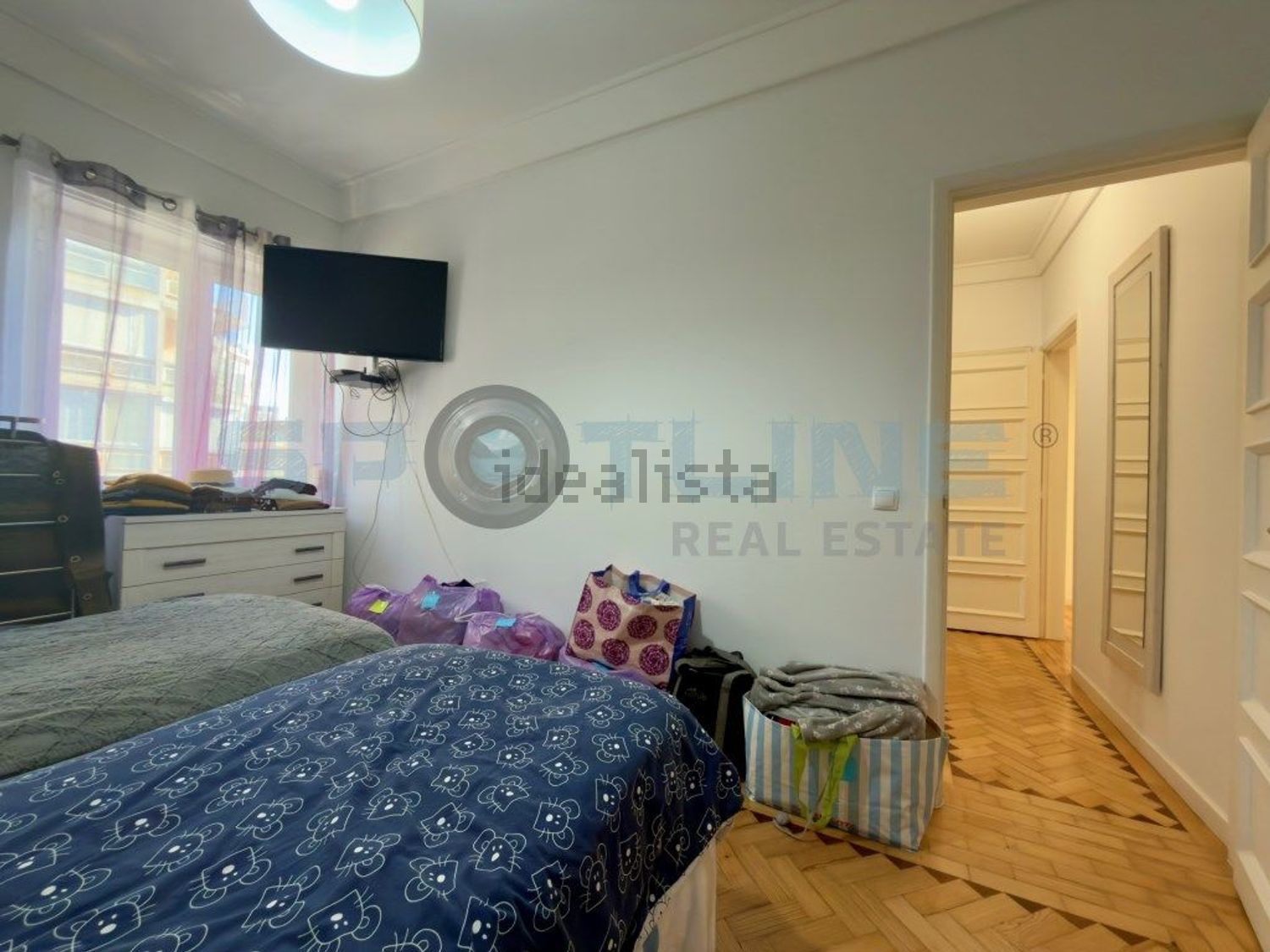 出租公寓 t2在Avenida de Roma, 76 - 卧室
