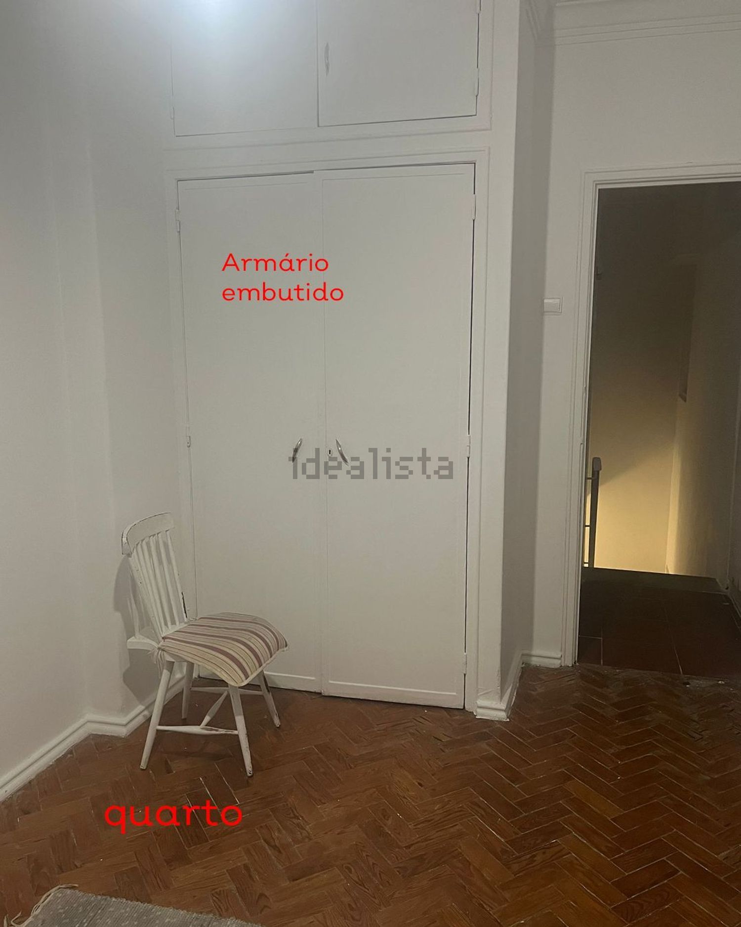 出租房间在Rua Vasco Mendonça Alves, 5 - 卧室