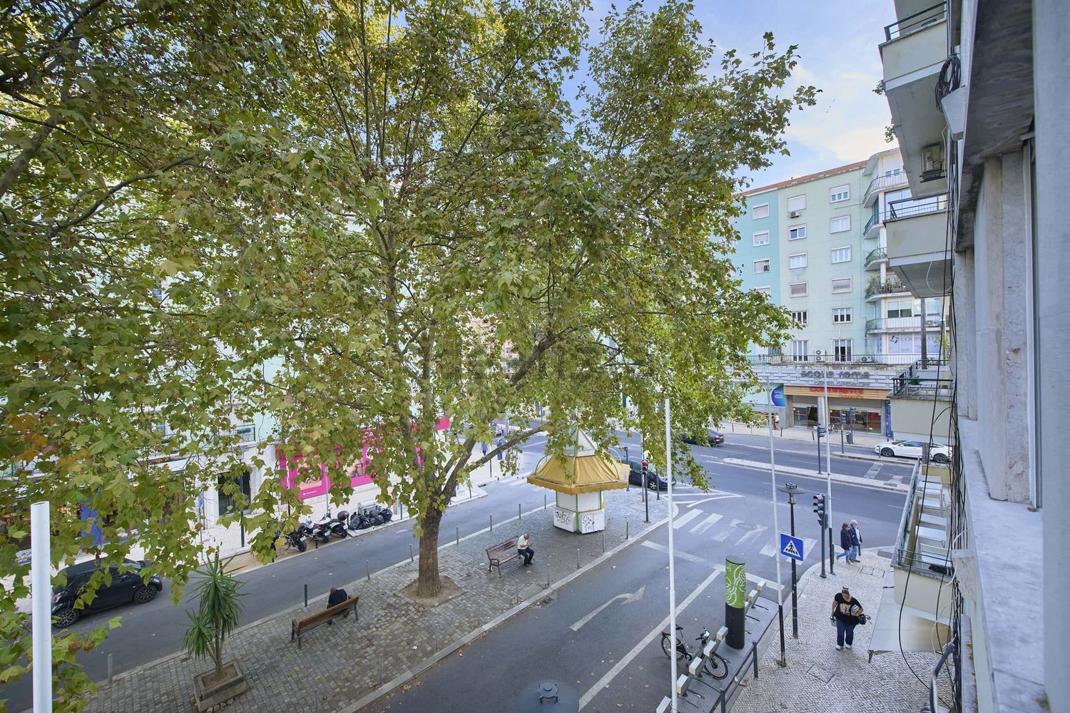出租房间在Avenida de Roma, 16 - 视线
