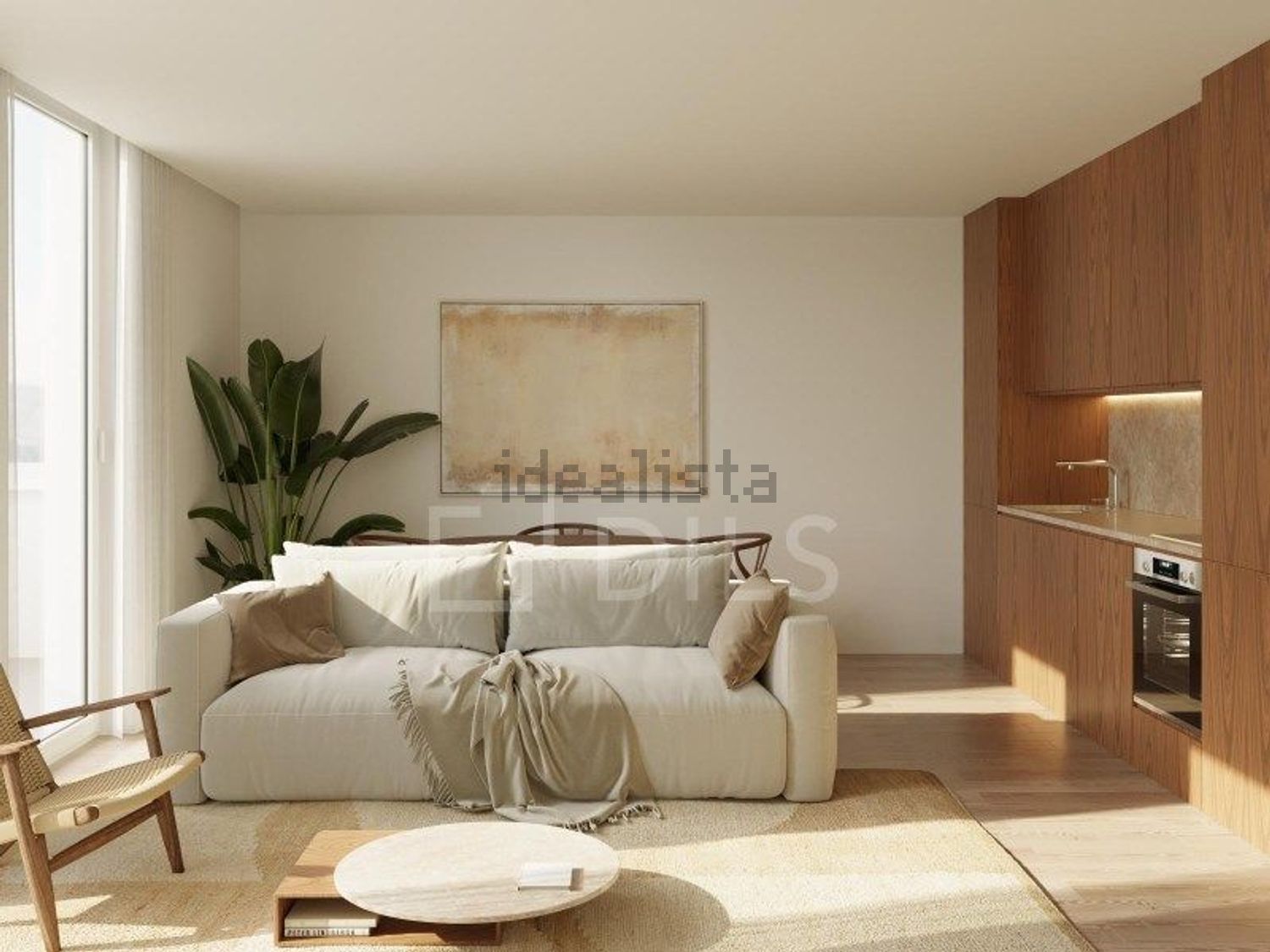 公寓 t1出售在Rua Alfredo da Silva, 9 - 客厅