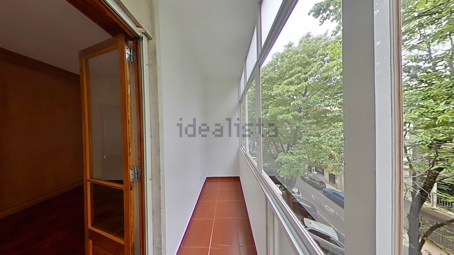 出租公寓 t2在Avenida Sacadura Cabral, 7 - 露台