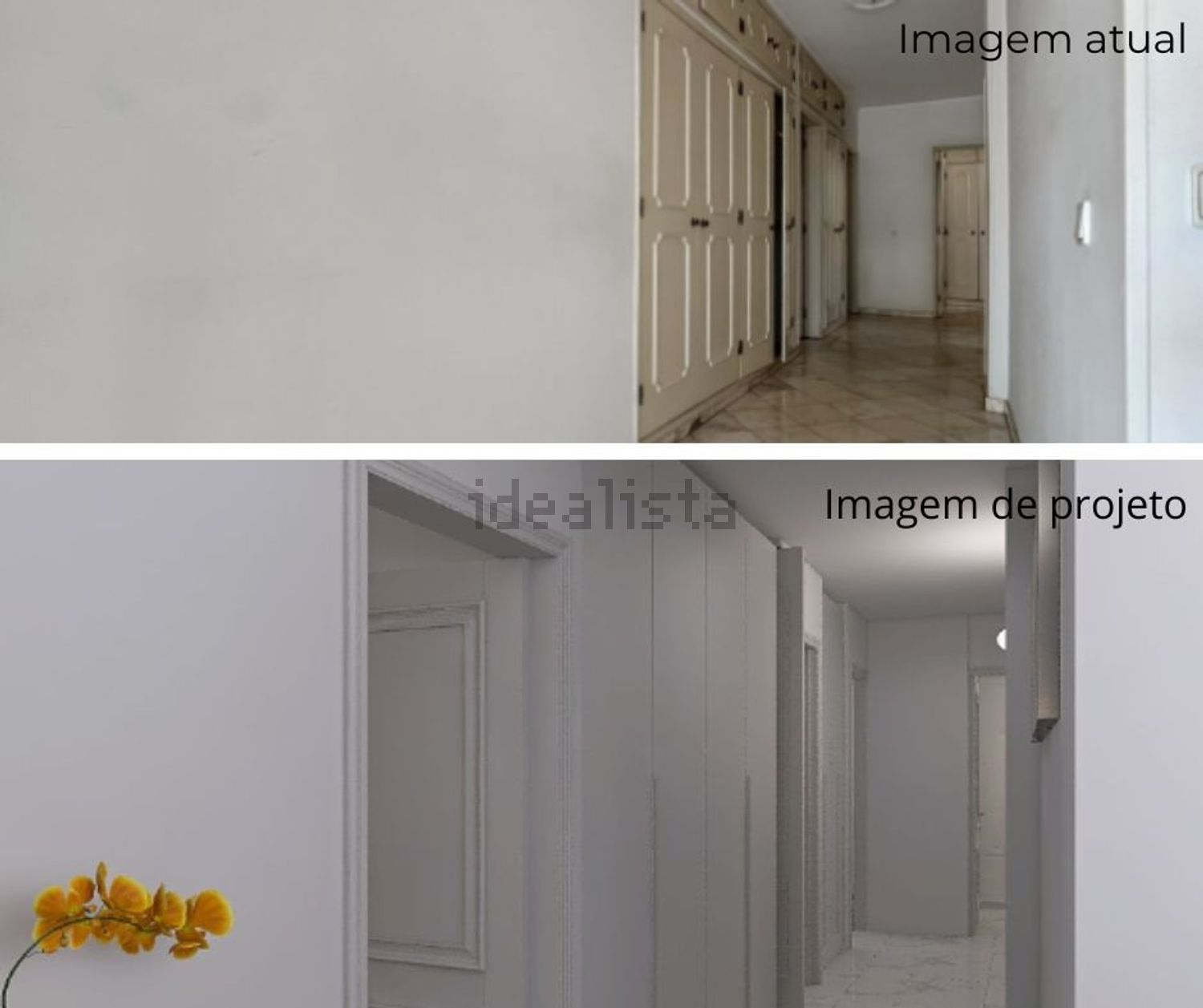 公寓 t3出售在Avenida José da Costa Mealha - 过道