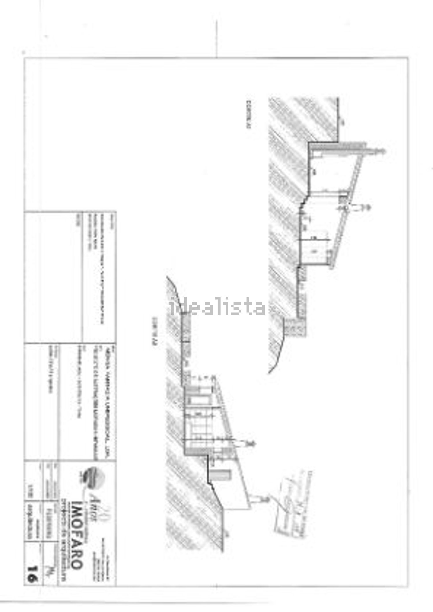 小楼房或独栋别墅出售Santa Catarina Fonte Bispo, 1 - 平面图