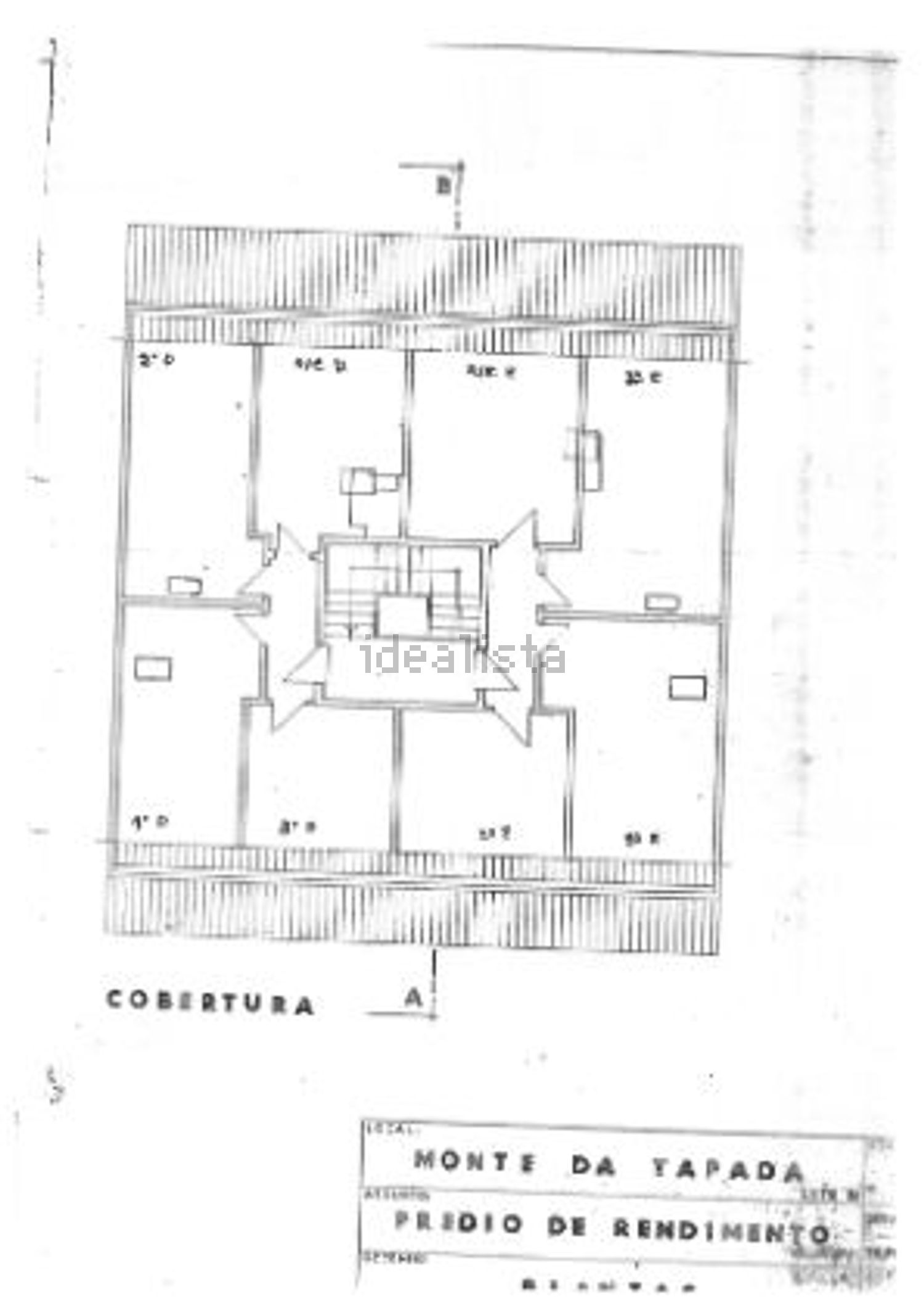 公寓 t3出售在Praceta Garcia de Resende s/n - 平面图