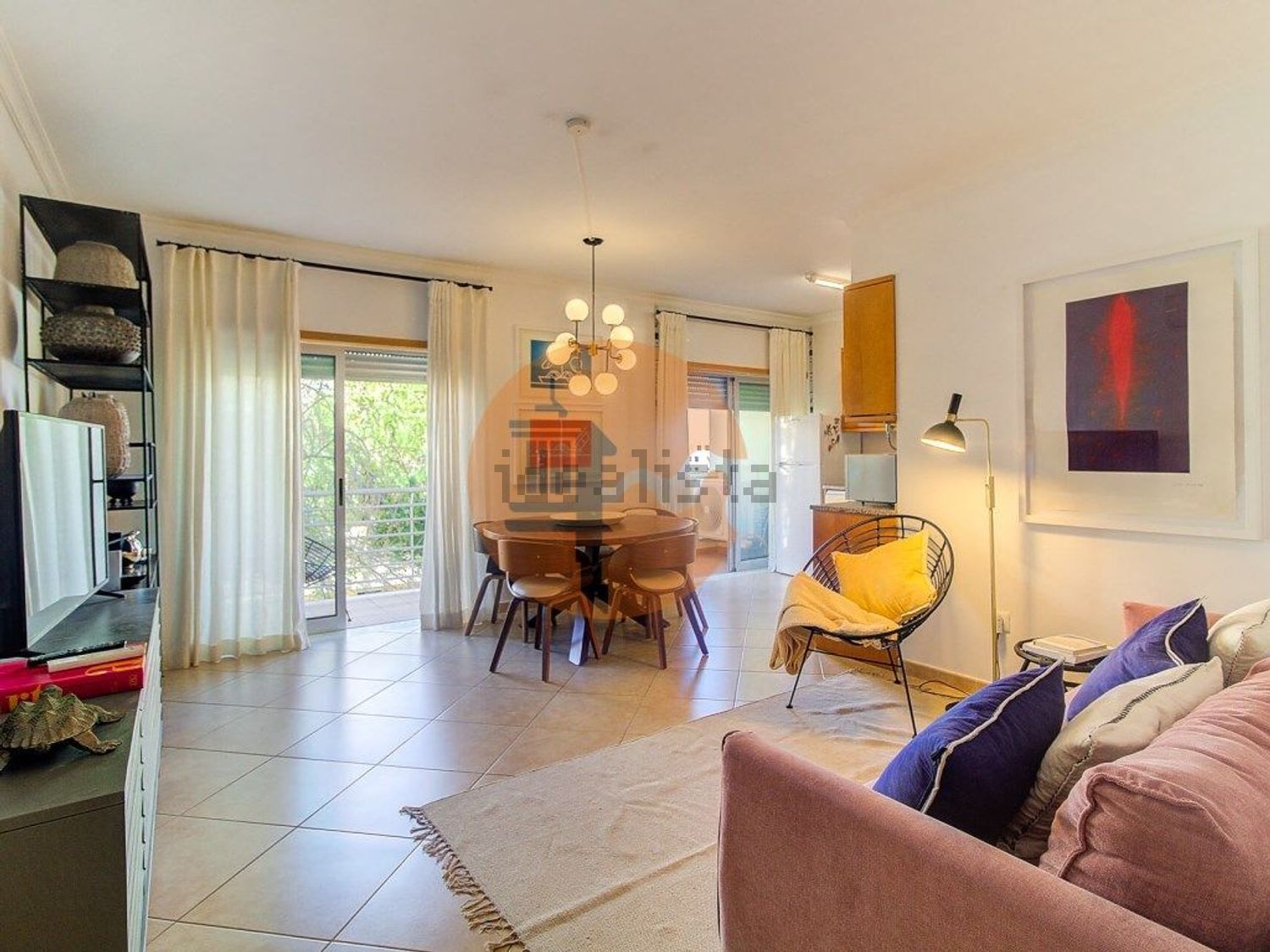 出租公寓 t2在Vila Real de Santo António - 客厅