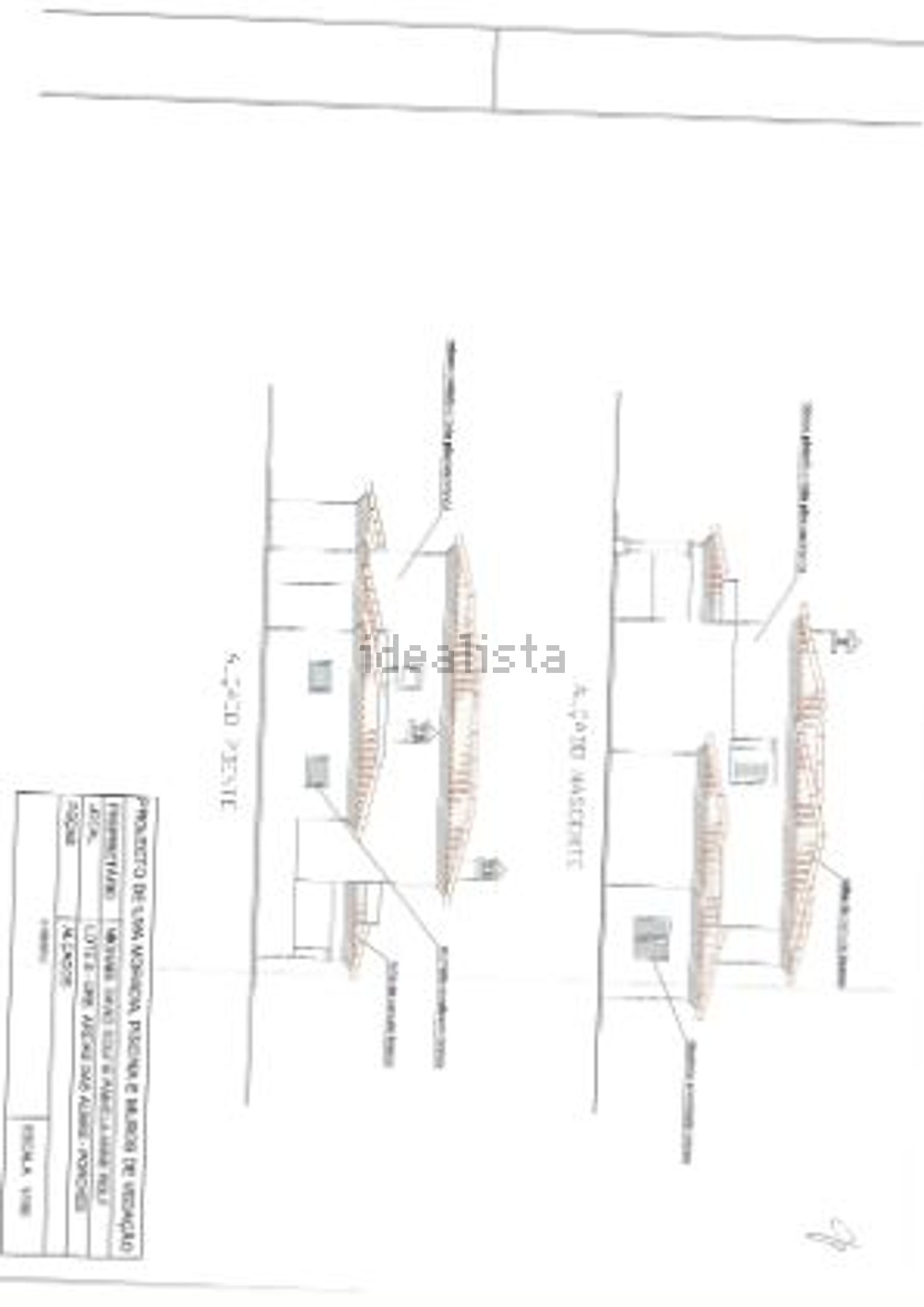 小楼房或独栋别墅出售Urbanização Areias Almas, Barracha - 平面图