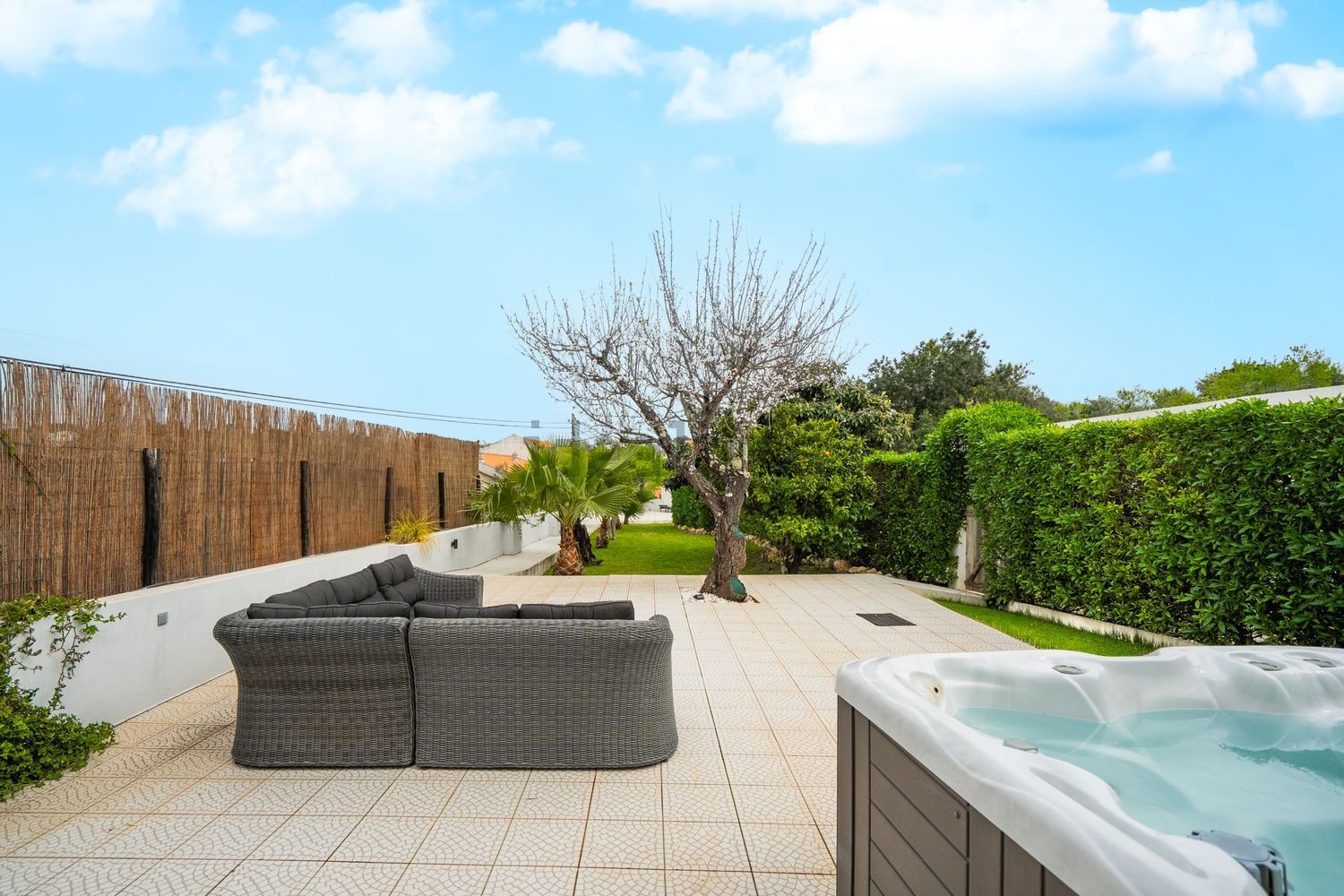 出租双拼别墅在Paderne - 游泳池