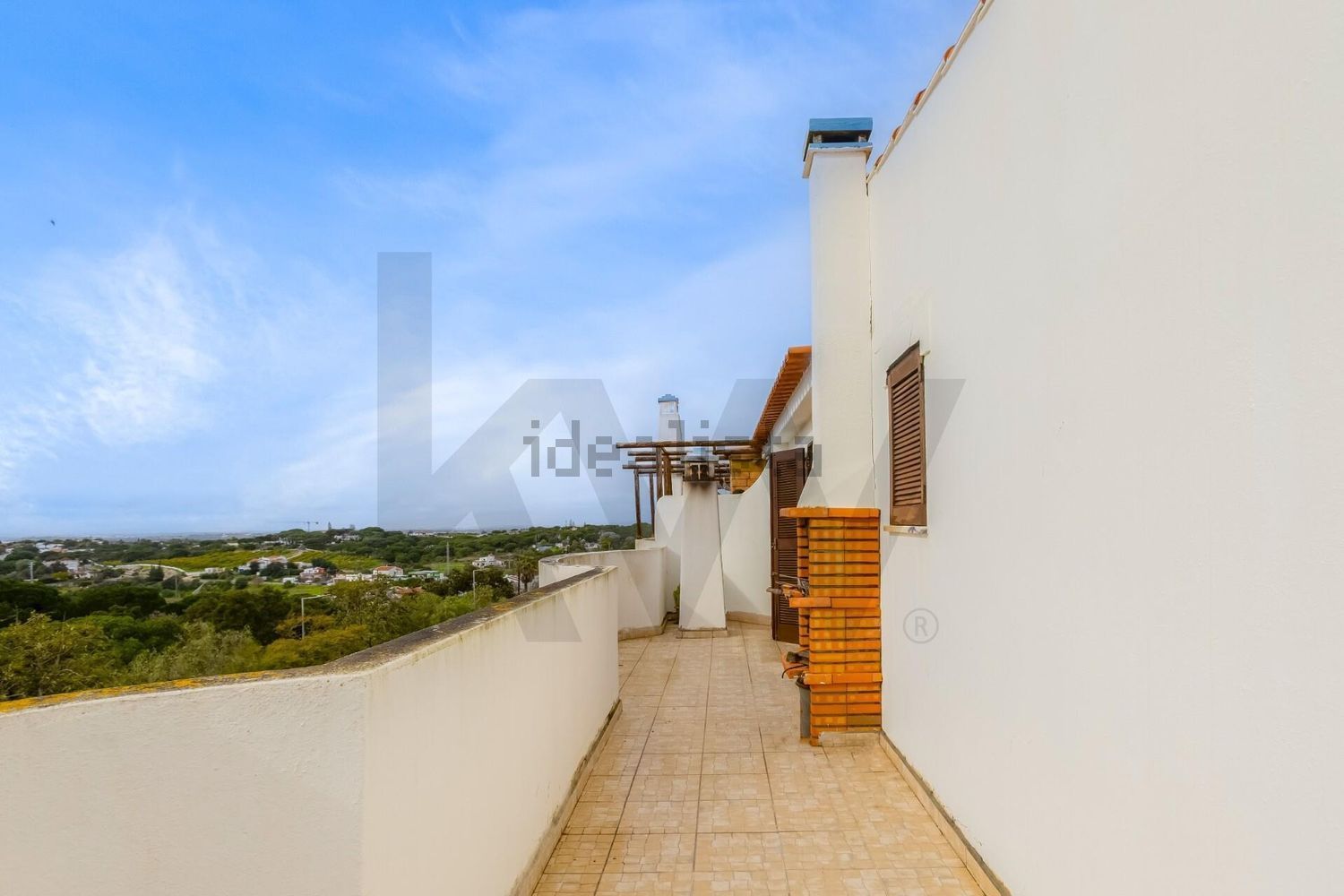 顶层公寓出售Aldeamento de Porches, 15 - 阳台