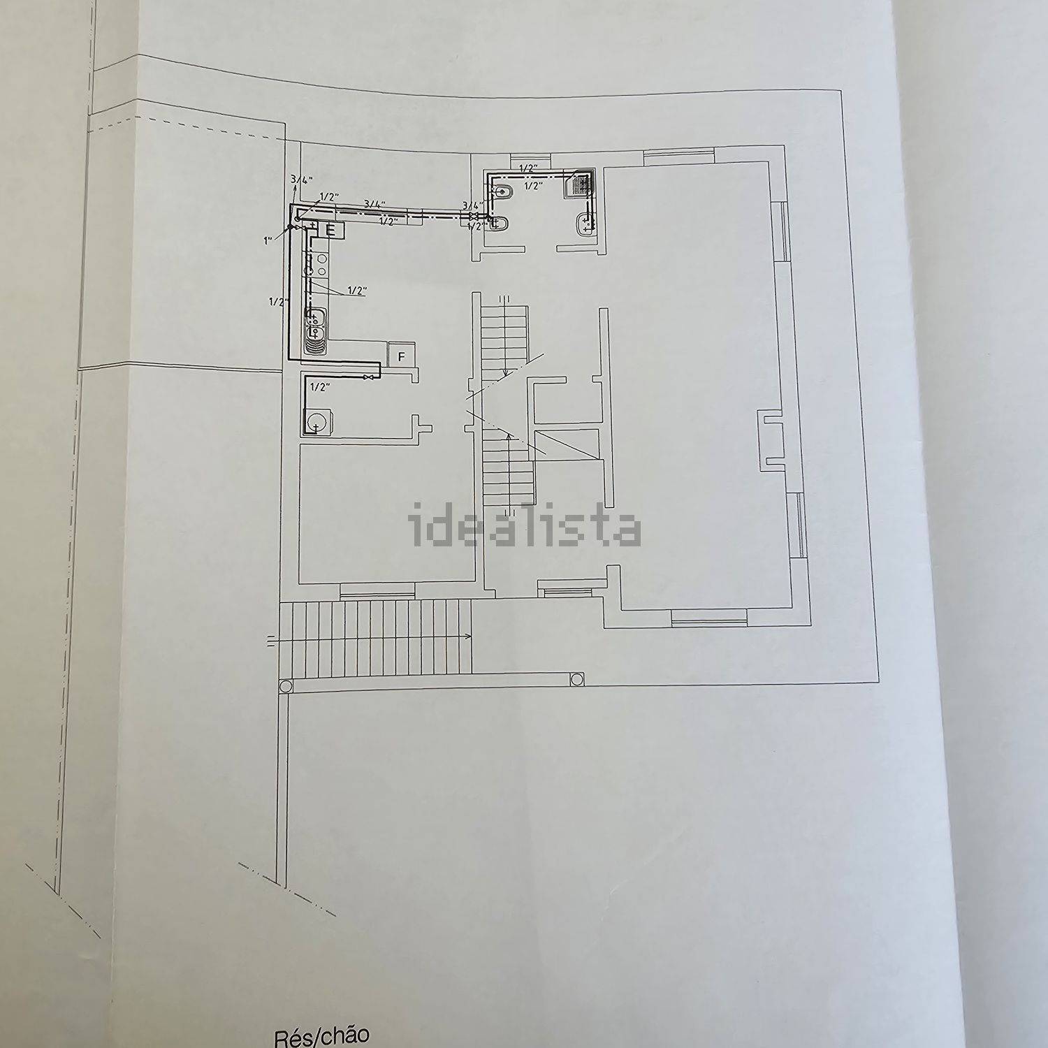 小楼房或独栋别墅出售在Tomar e Santa Maria dos Olivais - 平面图