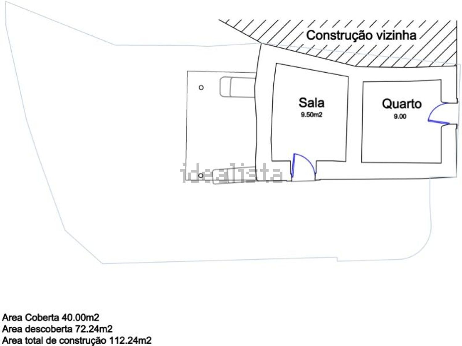 小楼房或独栋别墅出售在São Clemente - 平面图