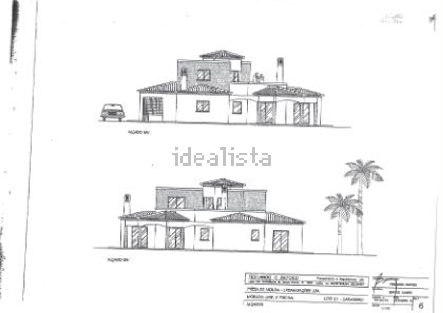 小楼房或独栋别墅出售Urbanização Presa da Moura - 平面图