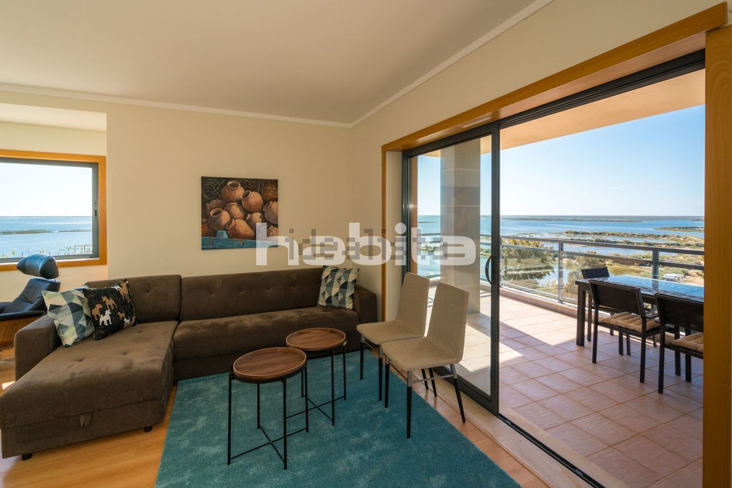 公寓 t3出售在Marina - 客厅