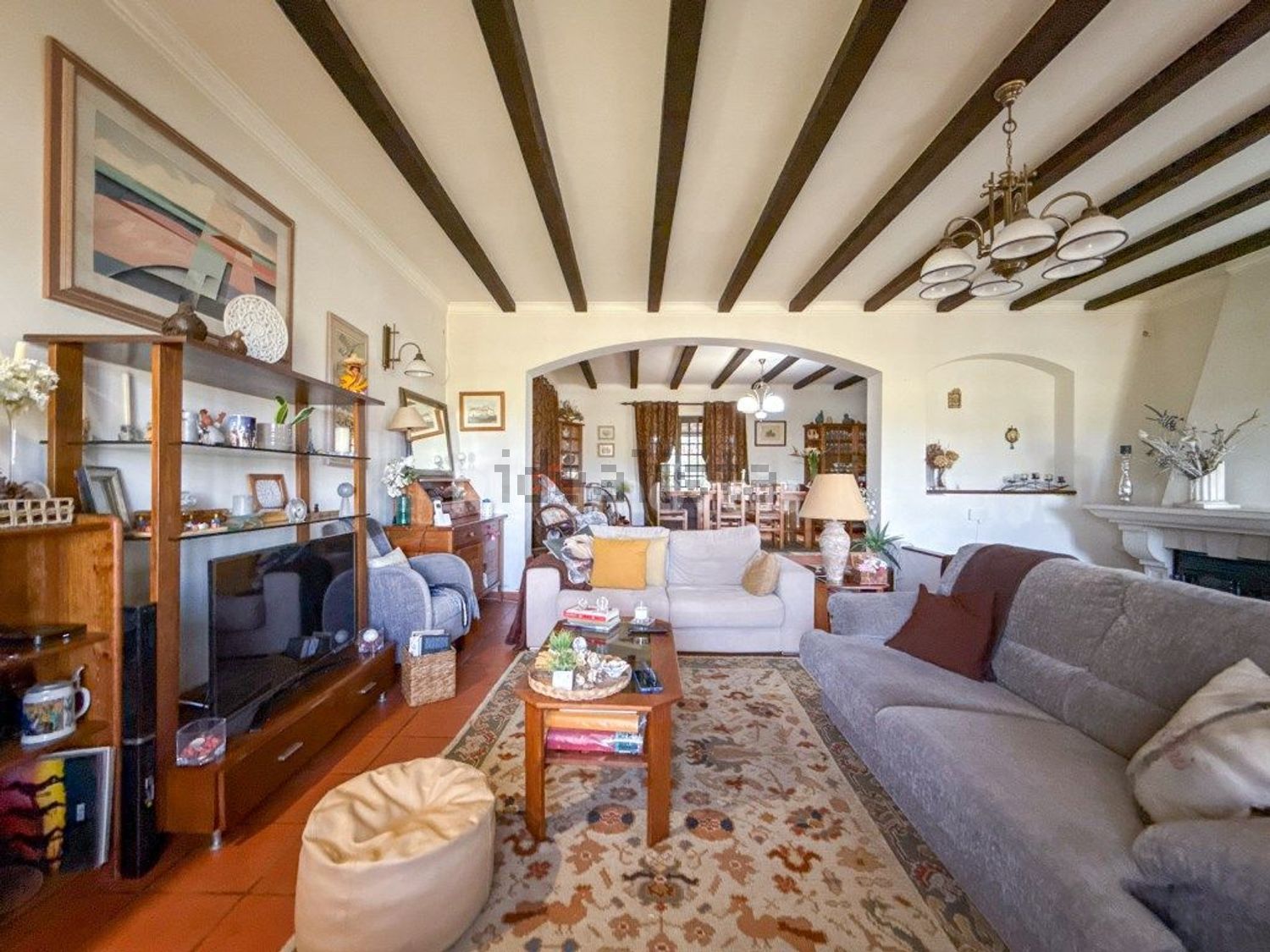 小楼房或独栋别墅出售在Rua das Tangalhanas, 76 - 客厅