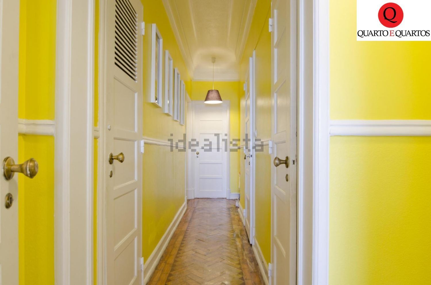 出租房间在Rua Damasceno Monteiro - 过道