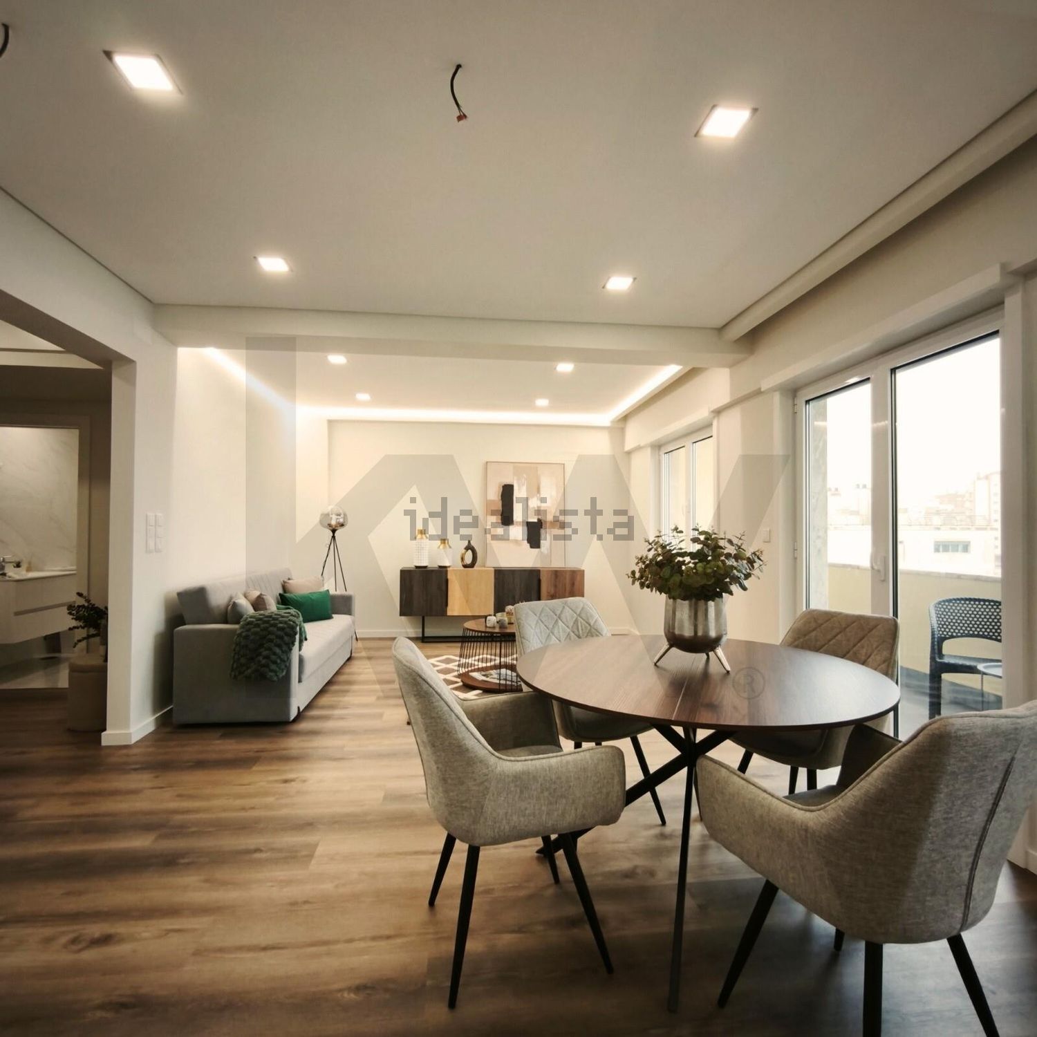 公寓 t3出售在Bairro de Santa Cruz - 客厅