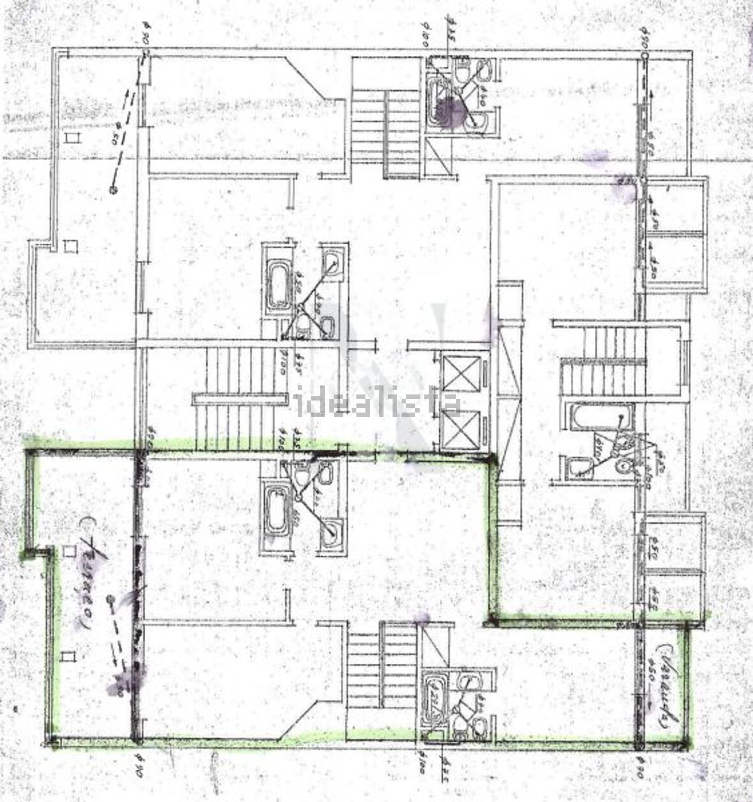 公寓 t4出售在Avenida António dos Santos - 平面图