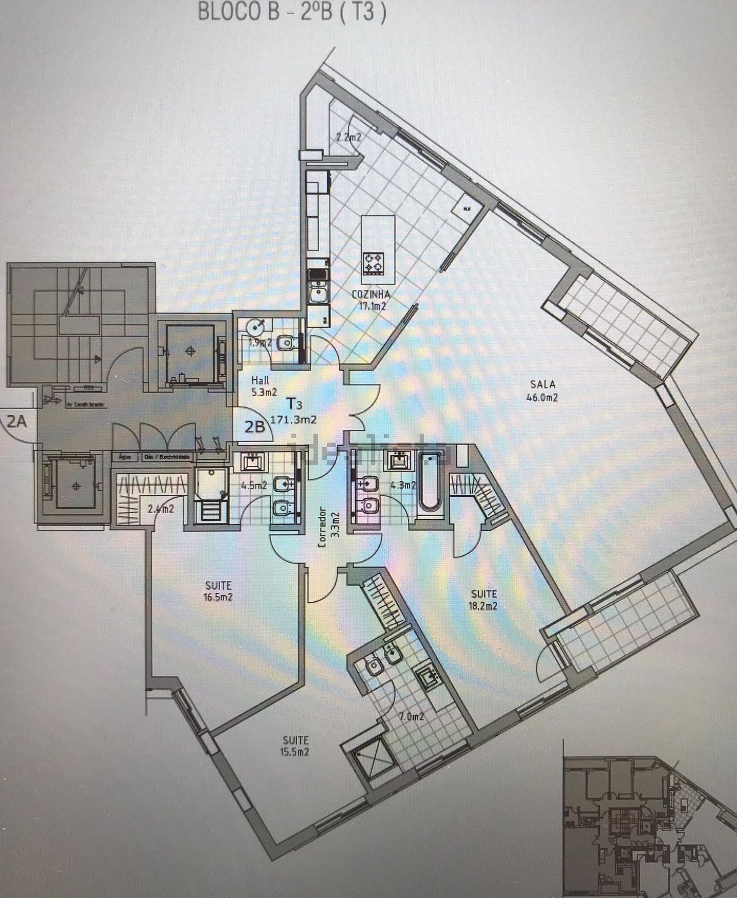 出租公寓 t3Quinta Grande, 5 - 平面图