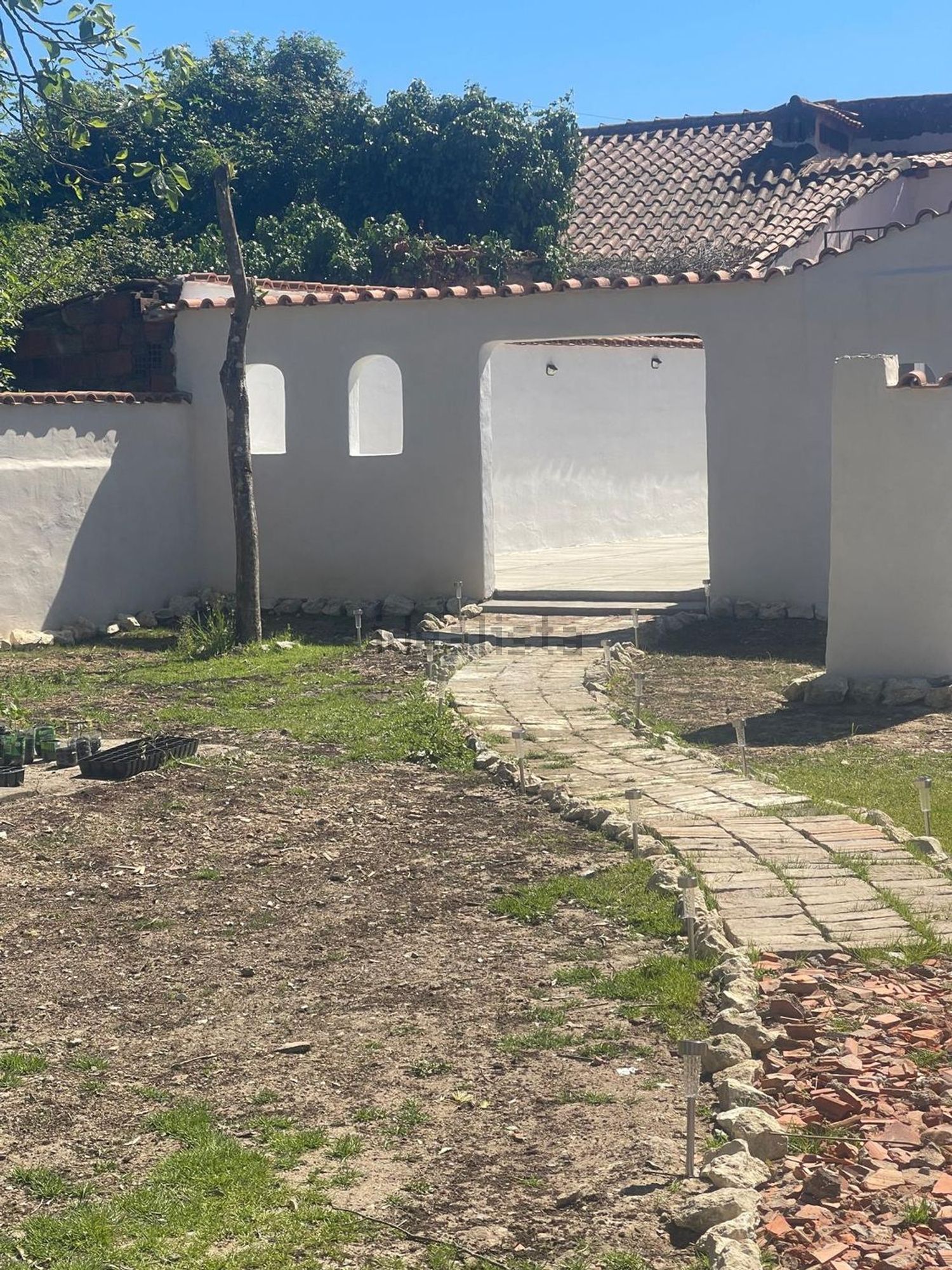 小楼房或独栋别墅出售在Tomar e Santa Maria dos Olivais - 花园