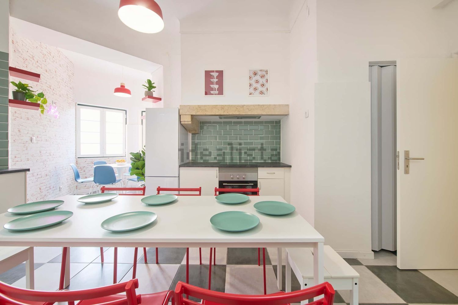 出租房间在Alameda Dom Afonso Henriques, 41 - 厨房