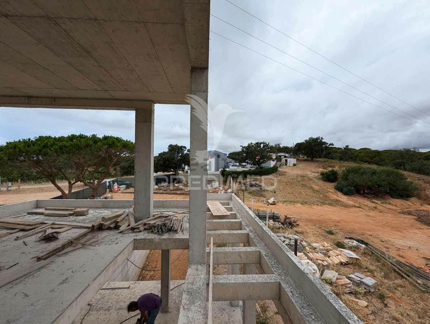 小楼房或独栋别墅出售在Quinta do Sobral - São Bartolomeu - 阳台