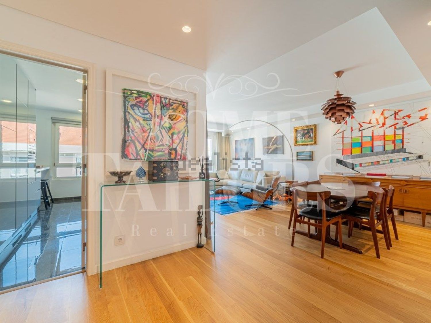 公寓 t2出售在Rua Saraiva de Carvalho, 157 - 客厅