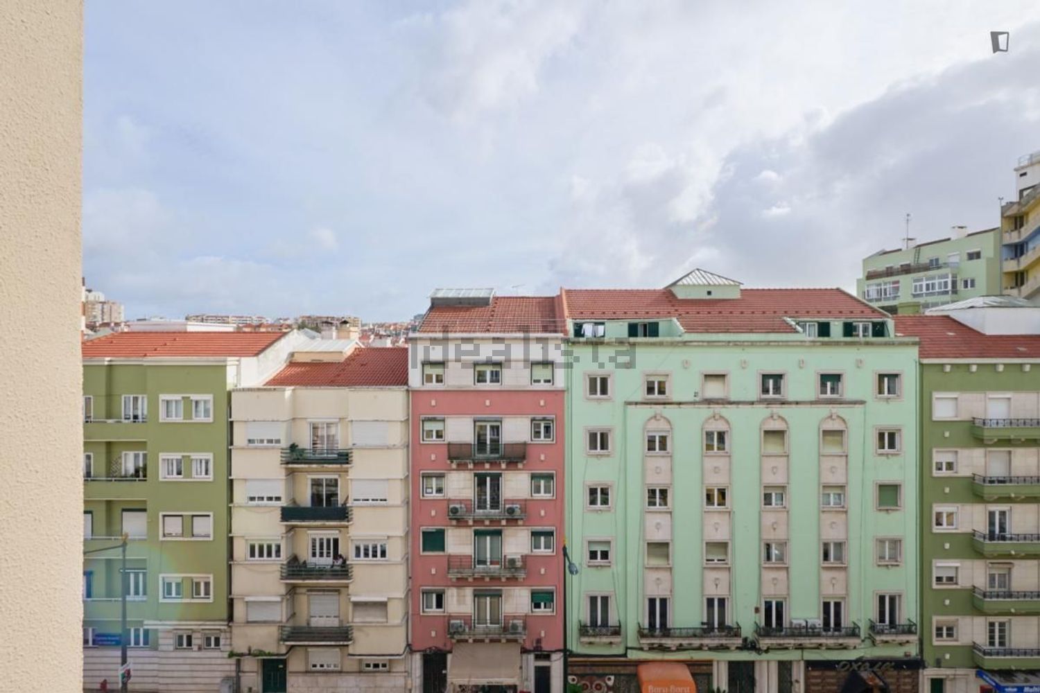出租房间在Avenida Almirante Reis - 视线