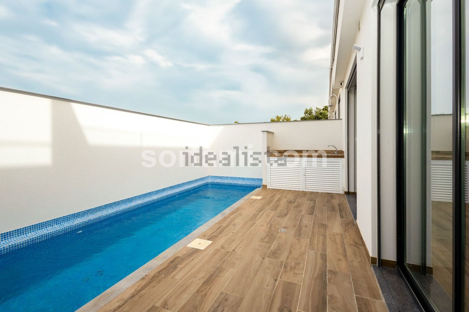 联排别墅出售在Moncarapacho e Fuseta - 游泳池