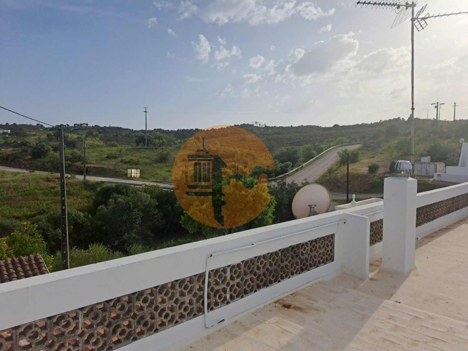 出租小楼房或独栋别墅在Vila Real de Santo António - 阳台