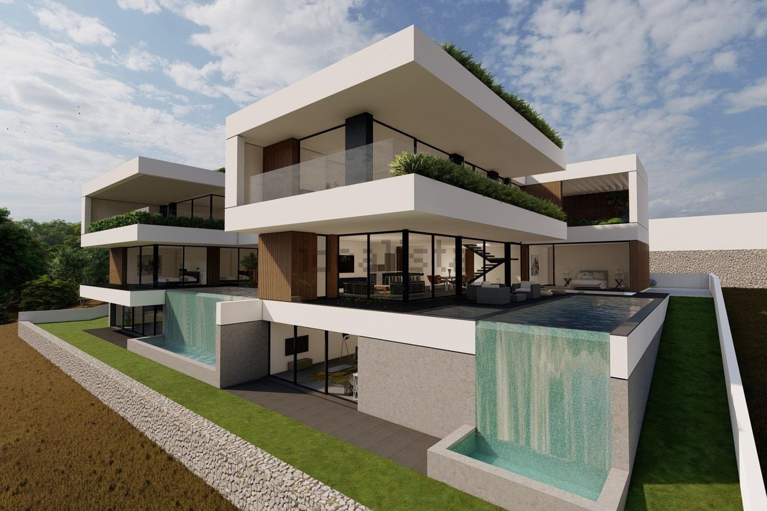 小楼房或独栋别墅出售Em520-1, 338 - 外立面