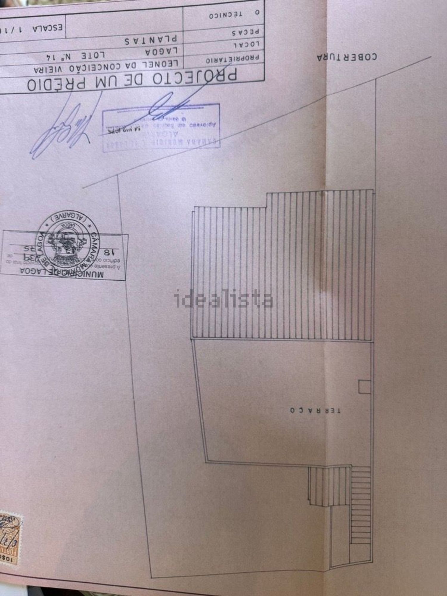 小楼房或独栋别墅出售在Cidade de Lagoa - 平面图