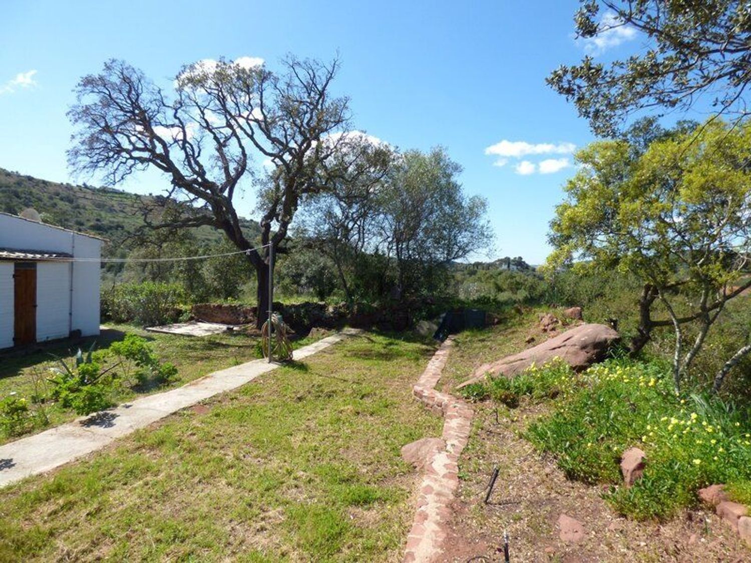小楼房或独栋别墅出售在São Bartolomeu de Messines - 花园
