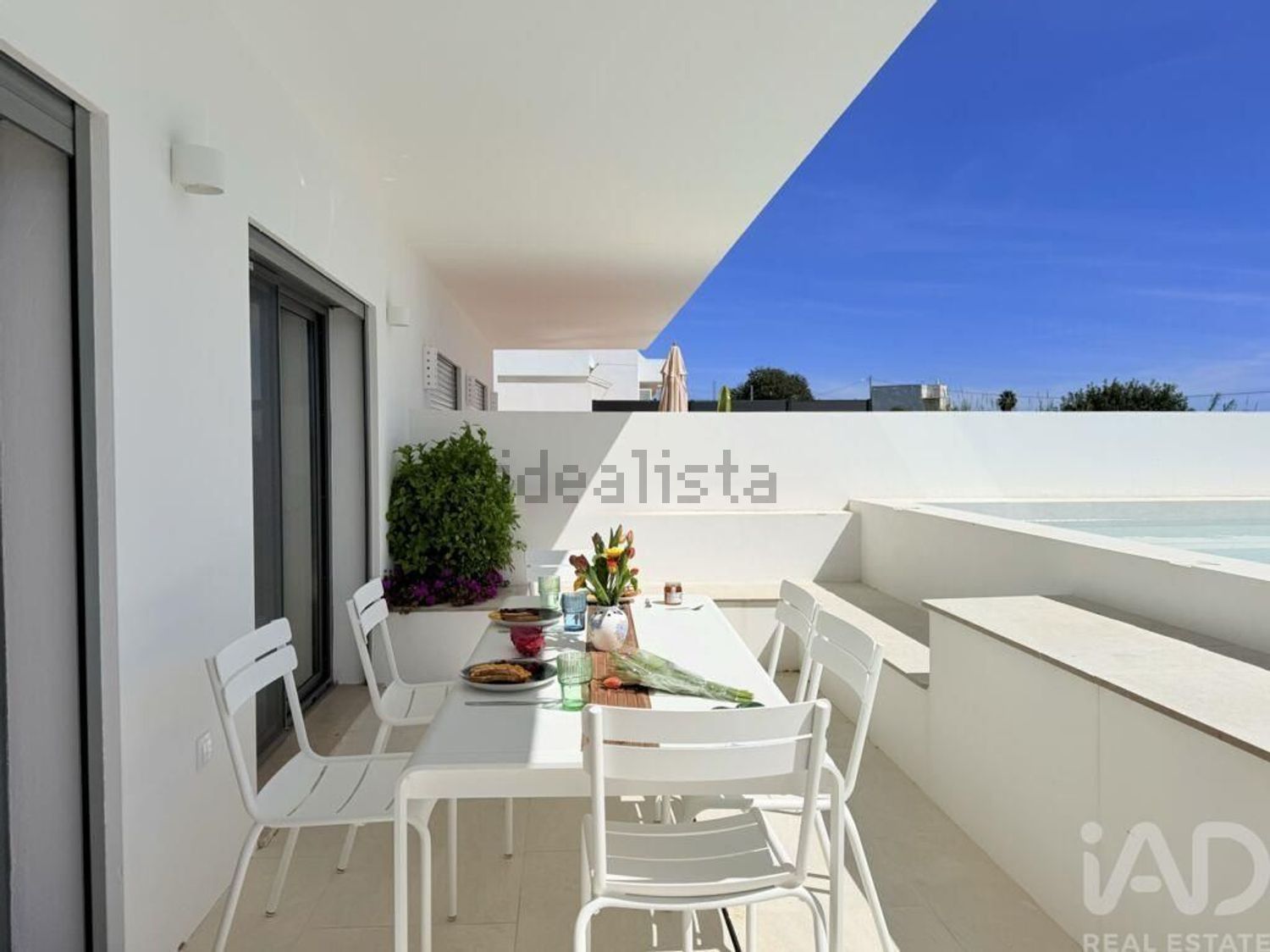 小楼房或独栋别墅出售在Moncarapacho e Fuseta - 阳台