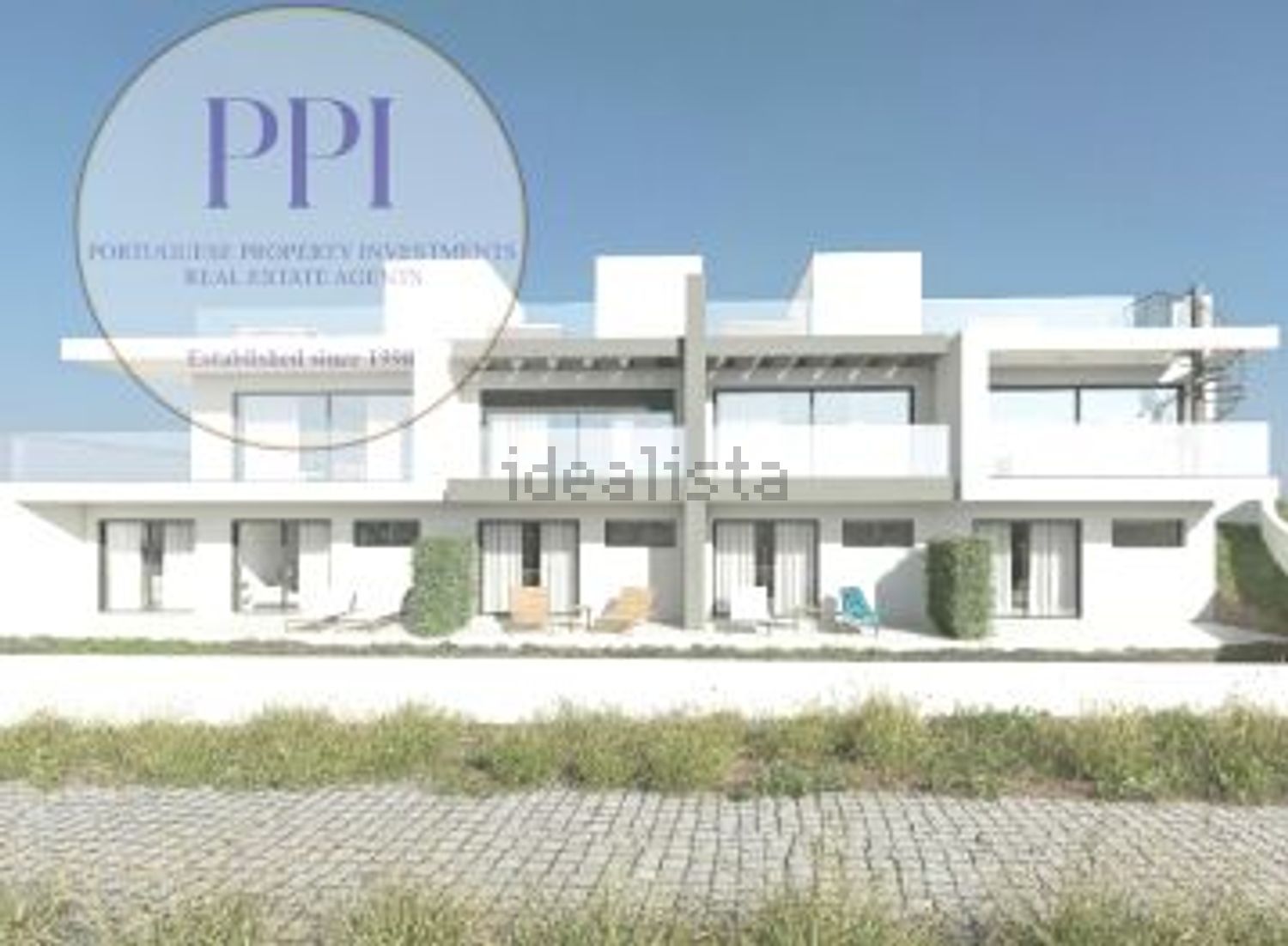 双拼别墅出售在Vila do Bispo e Raposeira - 外立面