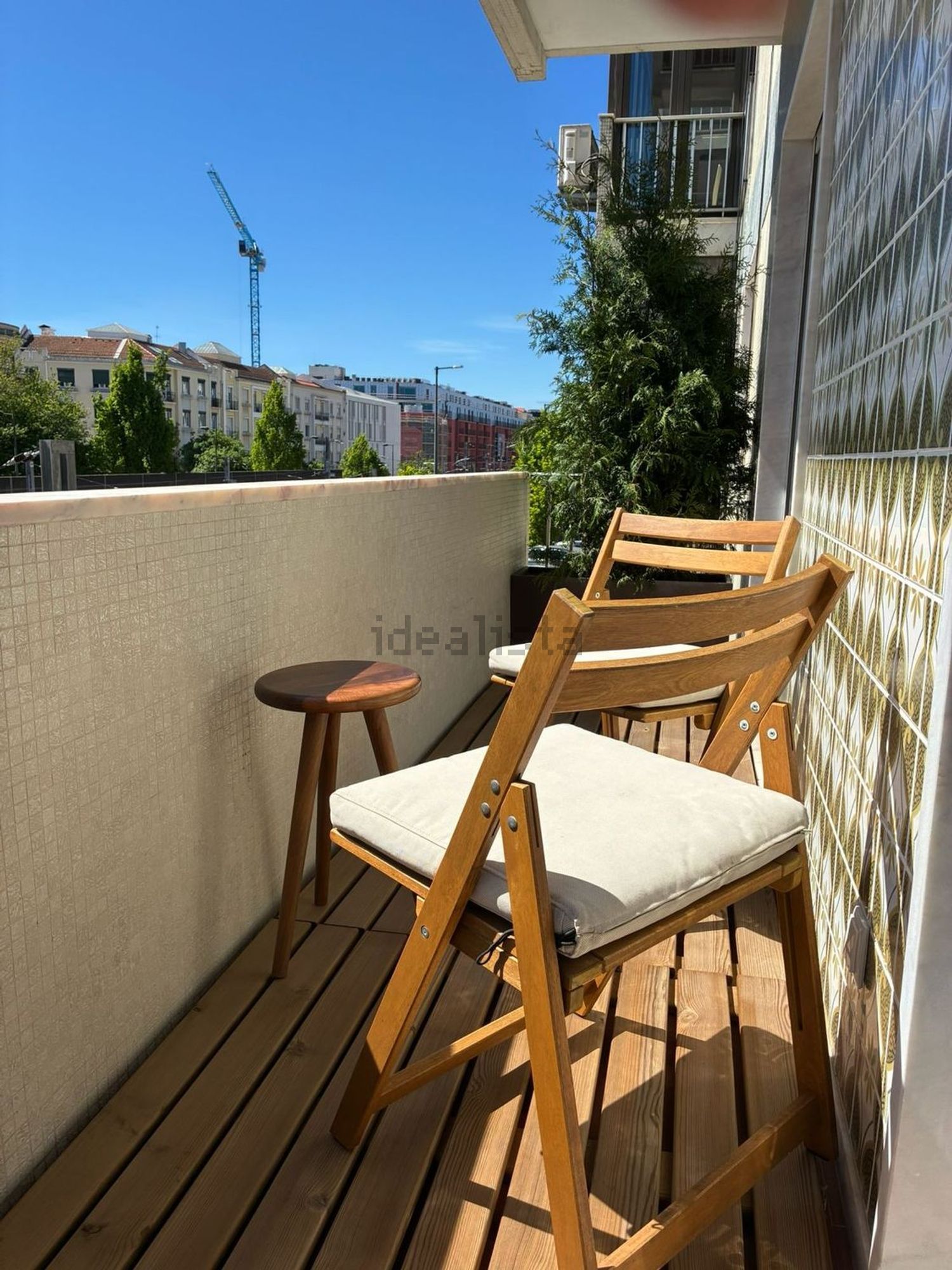 公寓 t2出售在Bairro S. Miguel - Entrecampos - 露台