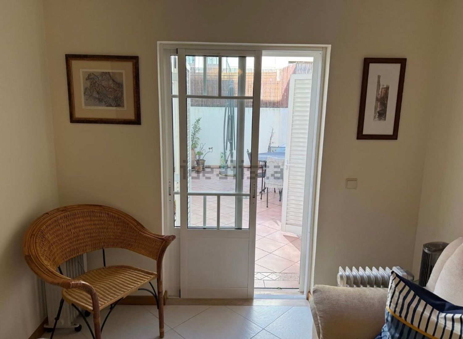 出租双拼别墅在Rua Almirante Cândido dos Reis, 210 - 阳台