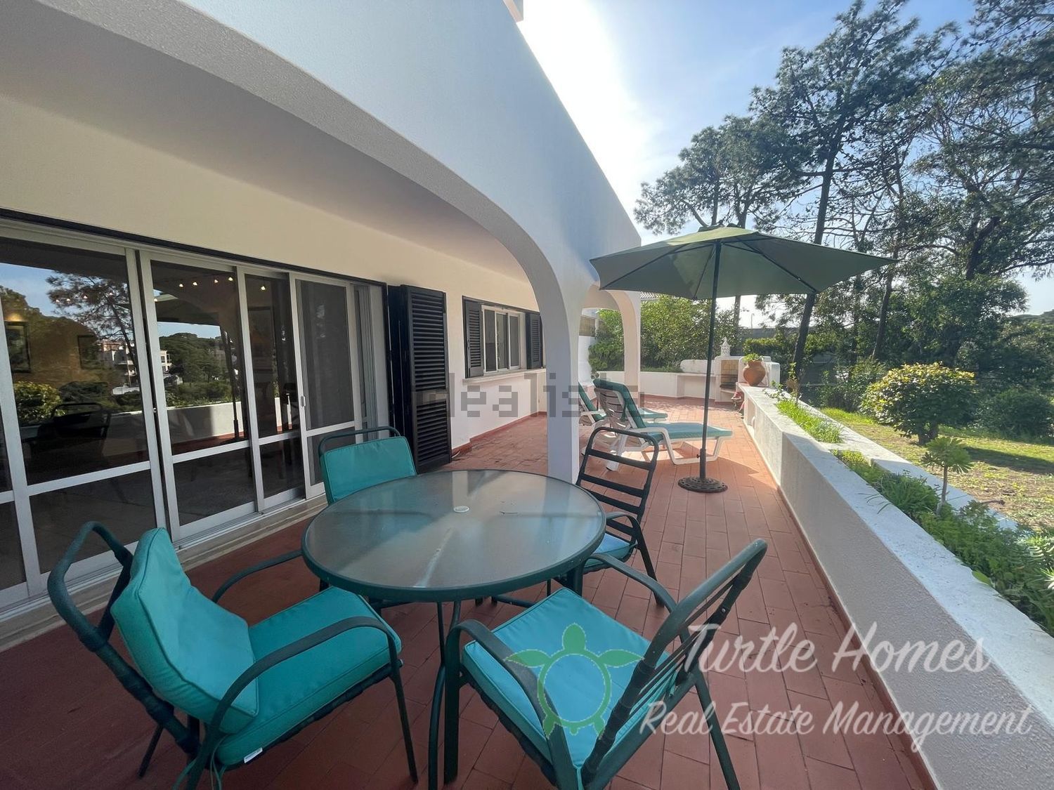 出租公寓 t1vale de lobo - 阳台
