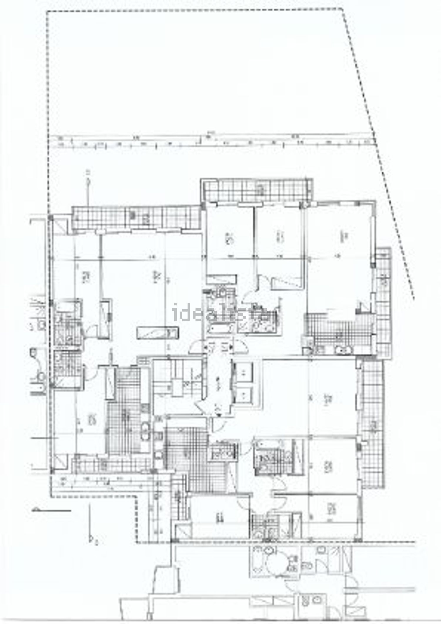 出租公寓 t2在Parede - 平面图
