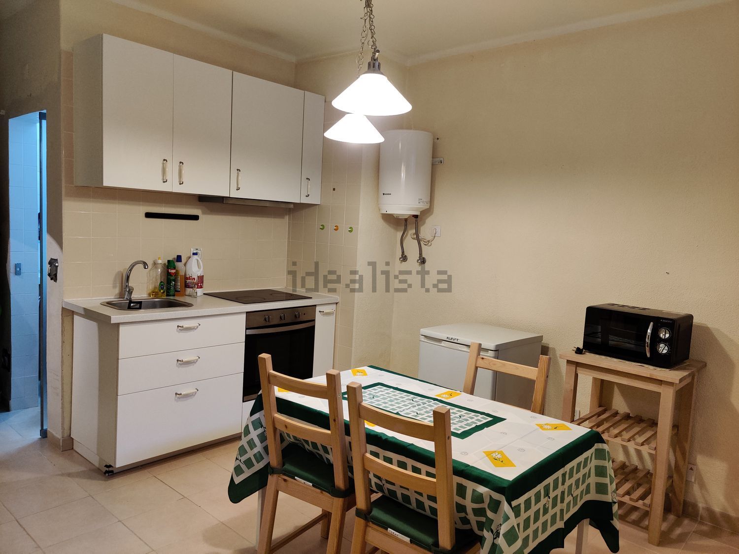 出租t0（单人公寓）在Rua Gonçalves Crespo, 7 - 厨房