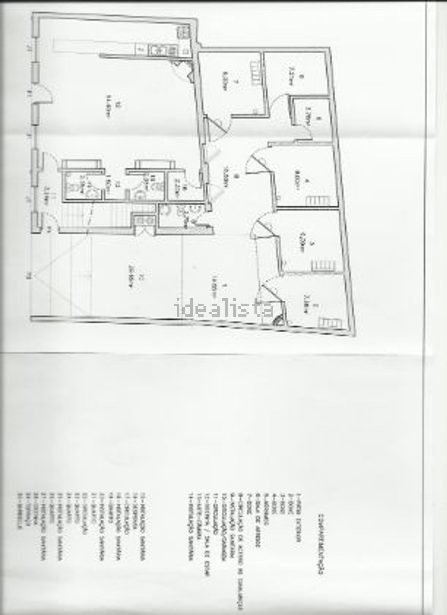 联排别墅出售在Rua Francisco de Sousa Terré, 5 - 平面图
