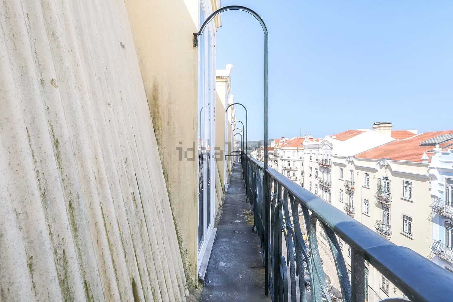 出租房间在Rua Tenente Ferreira Durão, 10 - 阳台