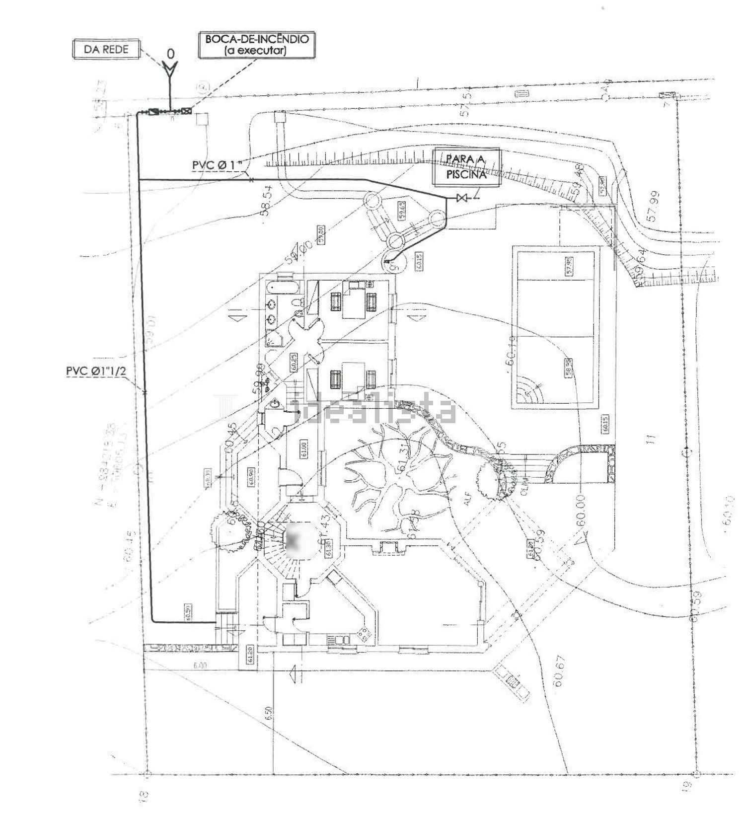 小楼房或独栋别墅出售Quinta das Andorinhas - 平面图